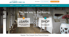 Desktop Screenshot of mastertilecarpet1merrillville.com